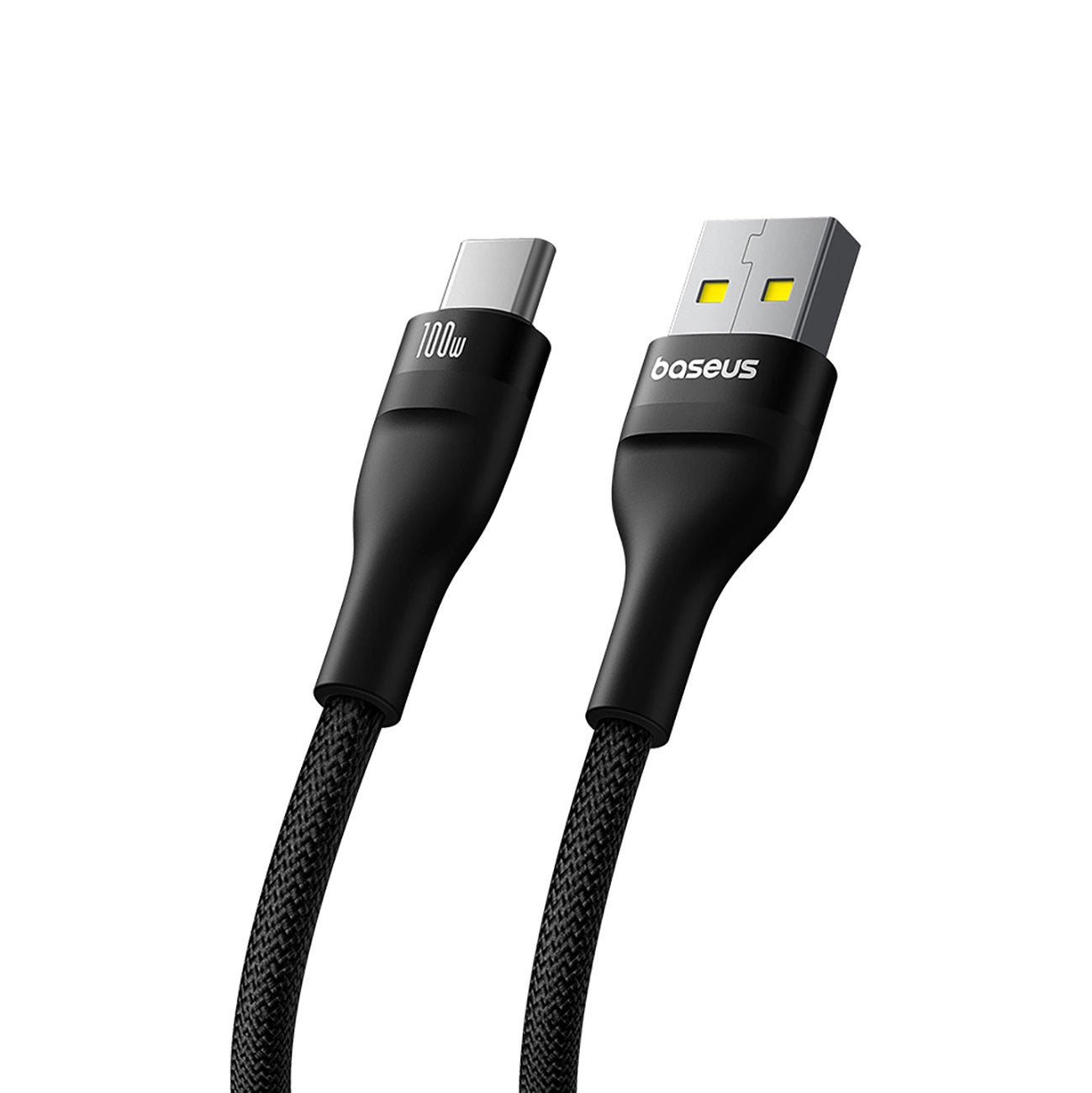 USB-A - USB-C kabel za prijenos podataka i punjenje Baseus Flash Series II, 100W, 2m, Crni P10311804111-01