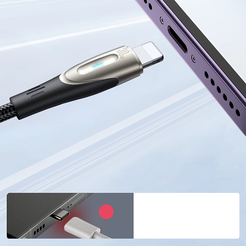 USB-A - Lightning kabel za prijenos podataka i punjenje Joyroom SA31-AL3, 18W, 1.2m, Crna