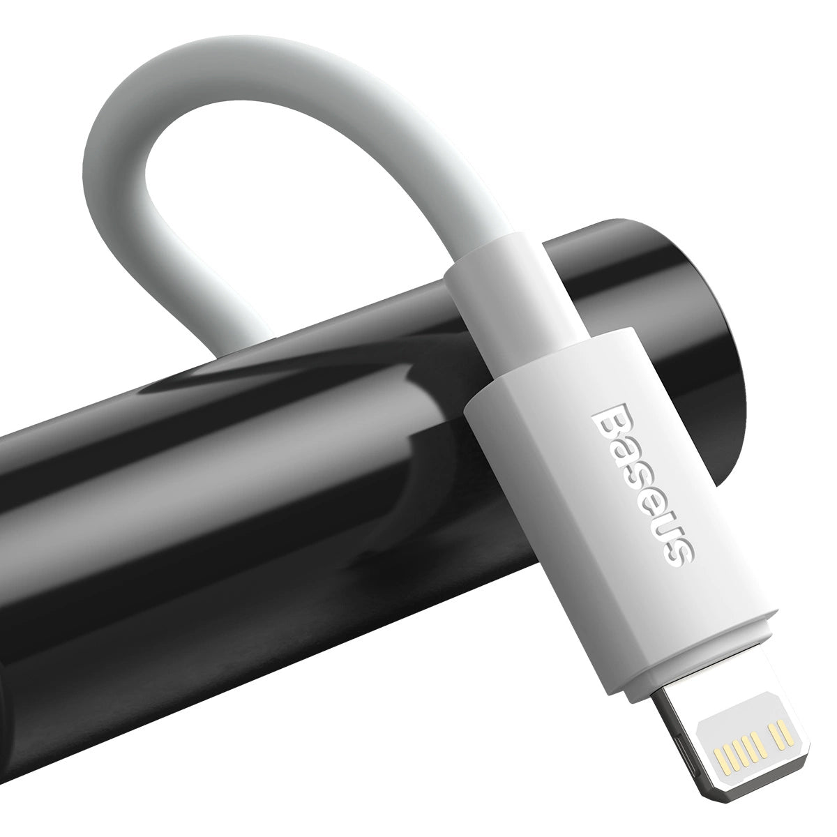 Kabel za Prijenos Podataka i Punjenje USB-C - Lightning Baseus Simple Wisdom, 20W, 1.5m, Set 2 komada, Bijeli