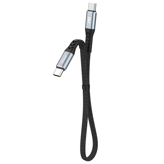 Kabel za podatke i punjenje USB-C - USB-C Dudao L10C, 100W, 0.23m, Crni
