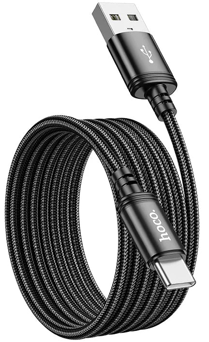 Kabel za podatke i punjenje USB-A - USB-C HOCO X89, 18W, 2m, Crni