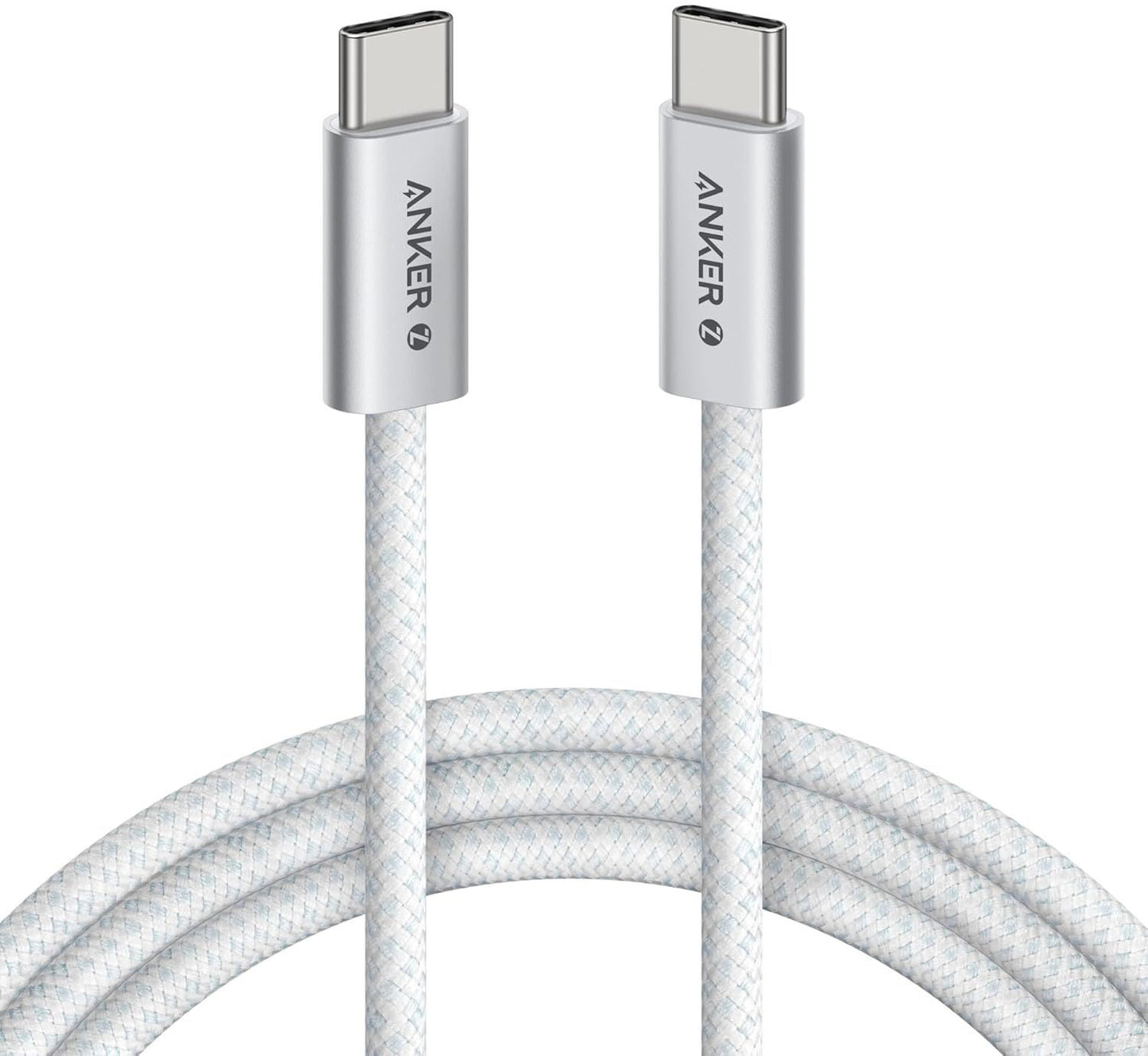 Kabel za podatke i punjenje USB-C - USB-C Anker Zolo, 240W, 1m, Bijeli A8060H21
