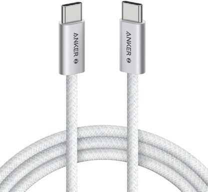 Kabel za podatke i punjenje USB-C - USB-C Anker Zolo, 240W, 1m, Bijeli A8060H21