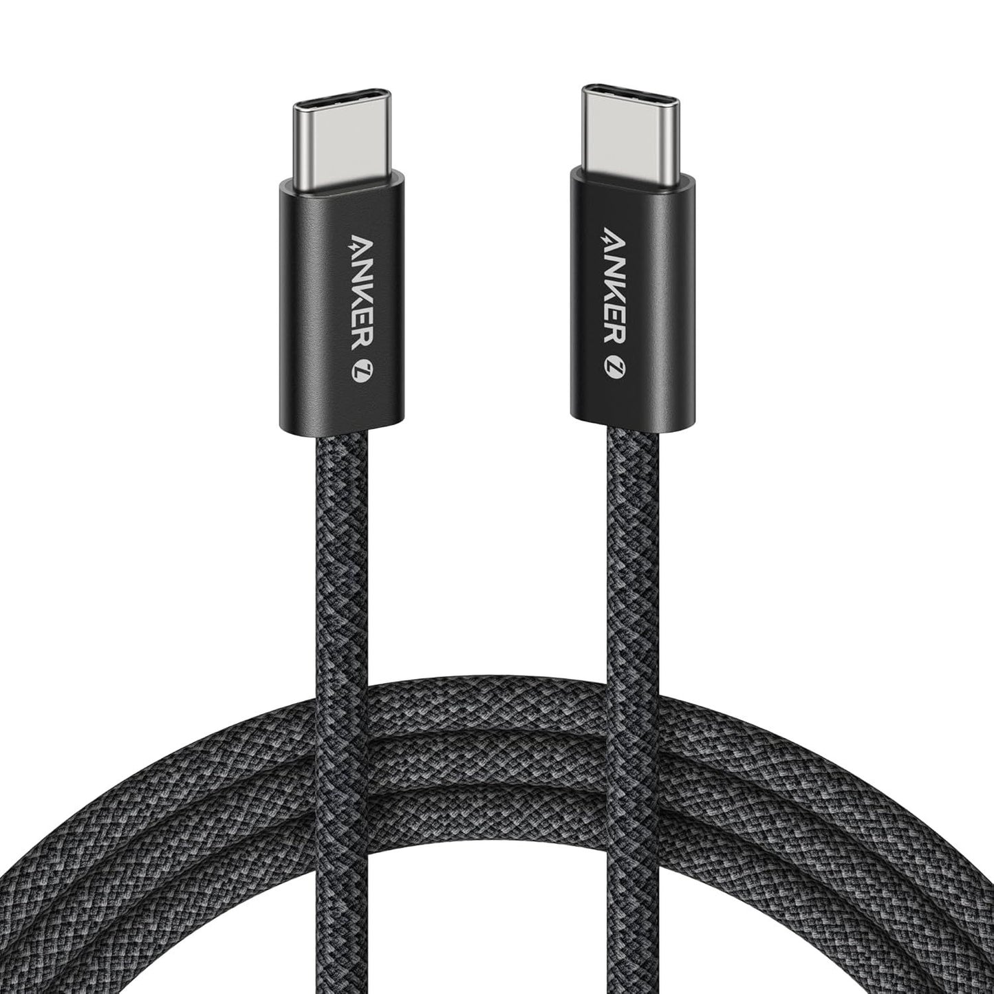 Kabel za prijenos podataka i punjenje USB-C - USB-C Anker Zolo, 240W, 1.8m, Crni A8060H12