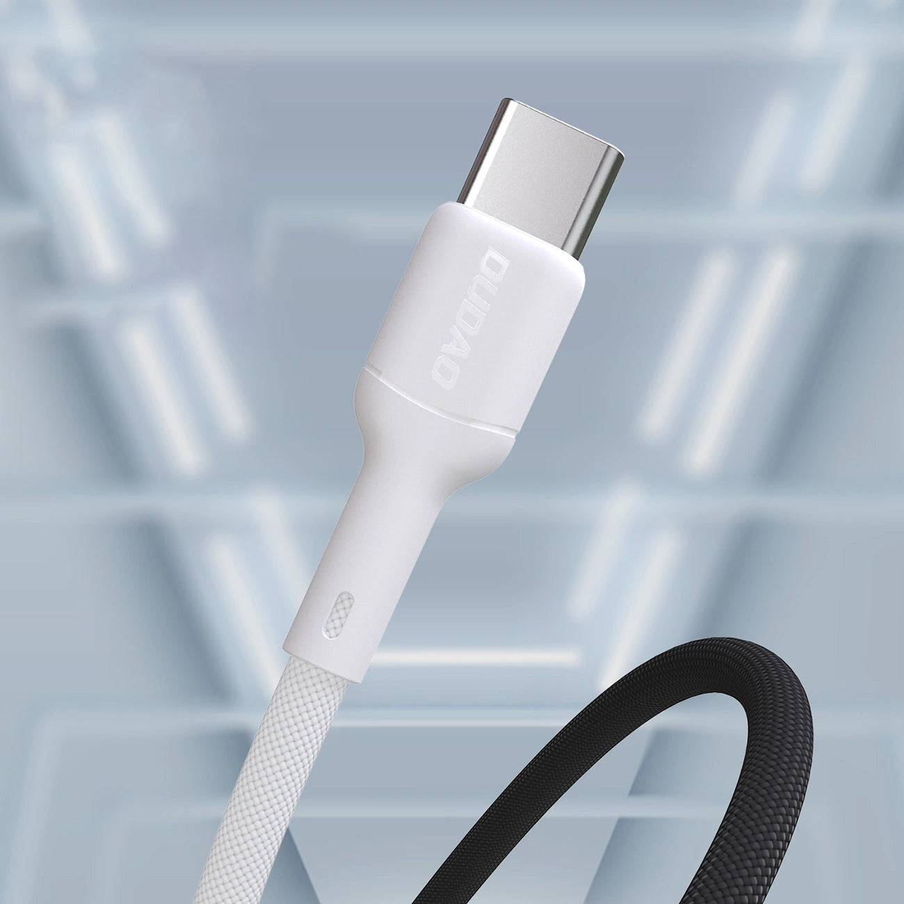 Kabel za podatke i punjenje USB-C - USB-C Dudao L9C, 65W, 1m, Bijeli
