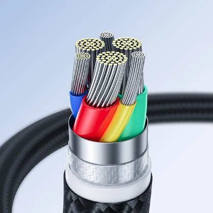 Kabel za prijenos podataka i punjenje USB-C - Lightning Joyroom S-A11, 20W, 0.25m, Crni