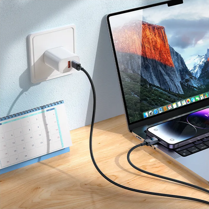 Kabel za podatke i punjenje USB-C - Lightning HOCO X118 Display, 27W, 1m, Crni