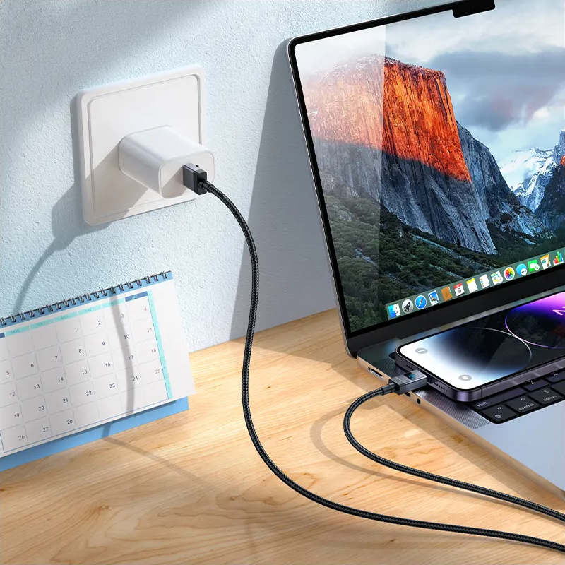 Kabel za prijenos podataka i punjenje USB-A - Lightning HOCO X118 Display, 12W, 1m, Crni