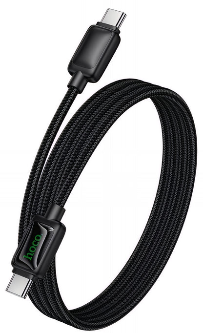 Kabel za podatke i punjenje USB-C - USB-C HOCO U146, 60W, 1.2m, Crni