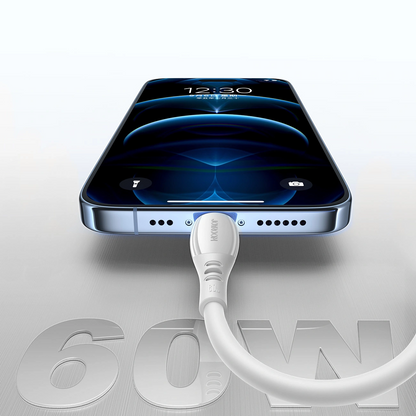 Kabel za podatke i punjenje USB-C - USB-C Joyroom S-A59 Vibrant, 60W, 1.2m, Bijeli