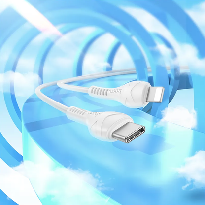Kabel za podatke i punjenje USB-C - Lightning HOCO X37, 27W, 1m, Bijeli
