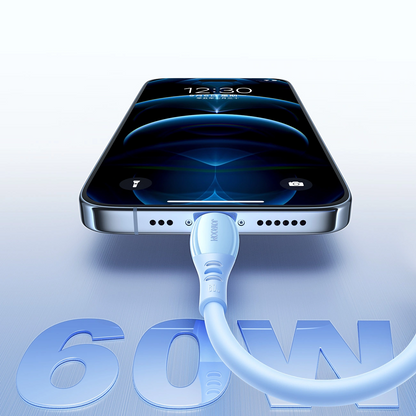 Kabel za podatke i punjenje USB-C - USB-C Joyroom S-A59 Vibrant, 60W, 1.2m, Plavi