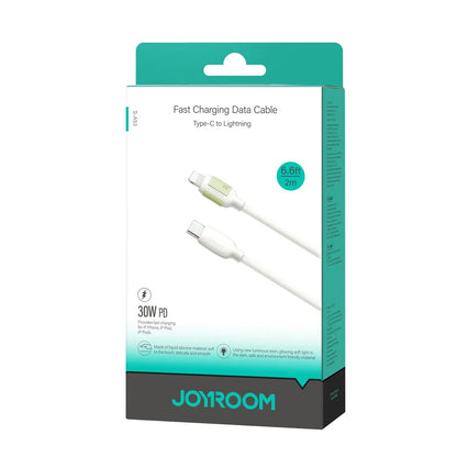 Kabel za podatke i punjenje USB-C - Lightning Joyroom S-A53, 30W, 2m, Bež