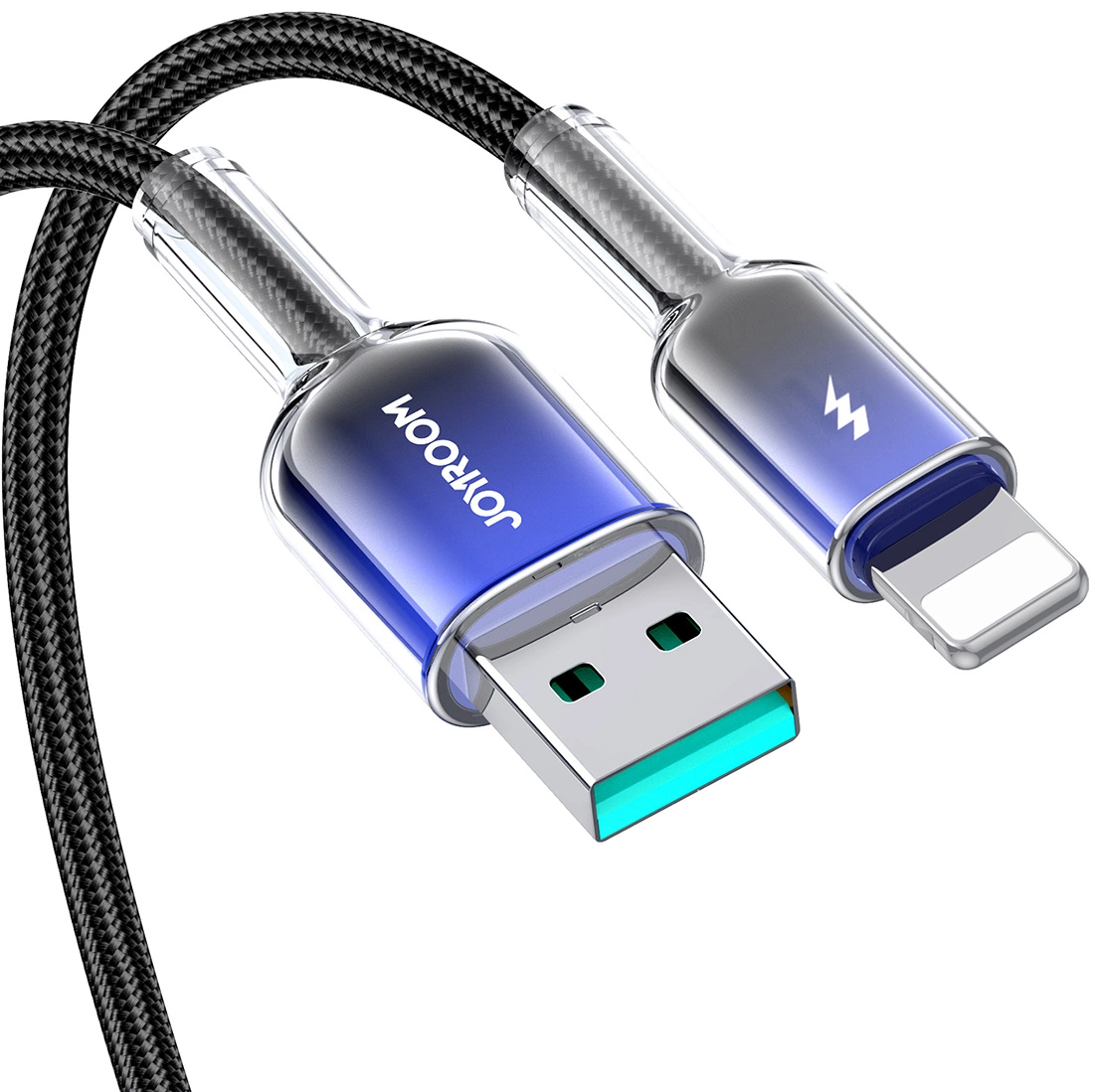 USB-A kabel za prijenos podataka i punjenje - Lightning Joyroom S-A42, 18W, 1.2m, Crna