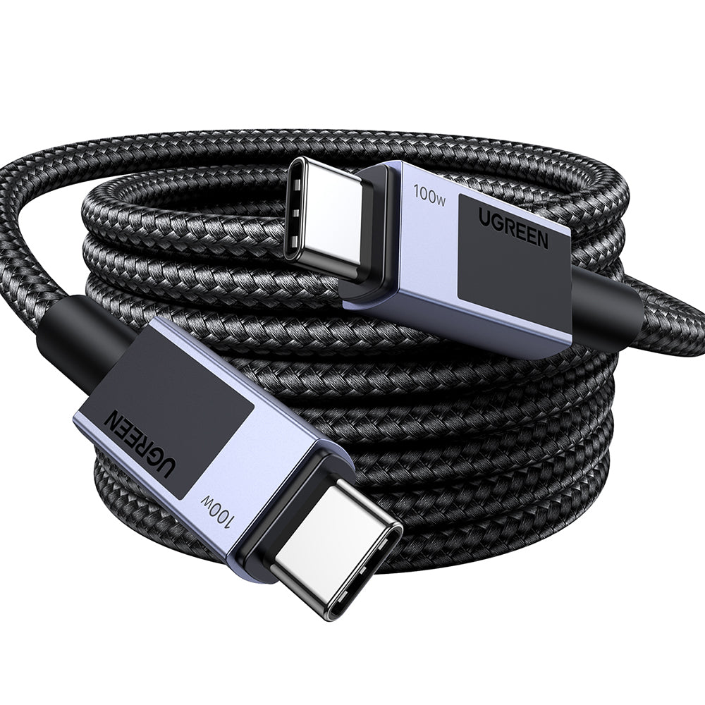 Kabel za podatke i punjenje USB-C - USB-C UGREEN L512, 100W, 3m, Siva