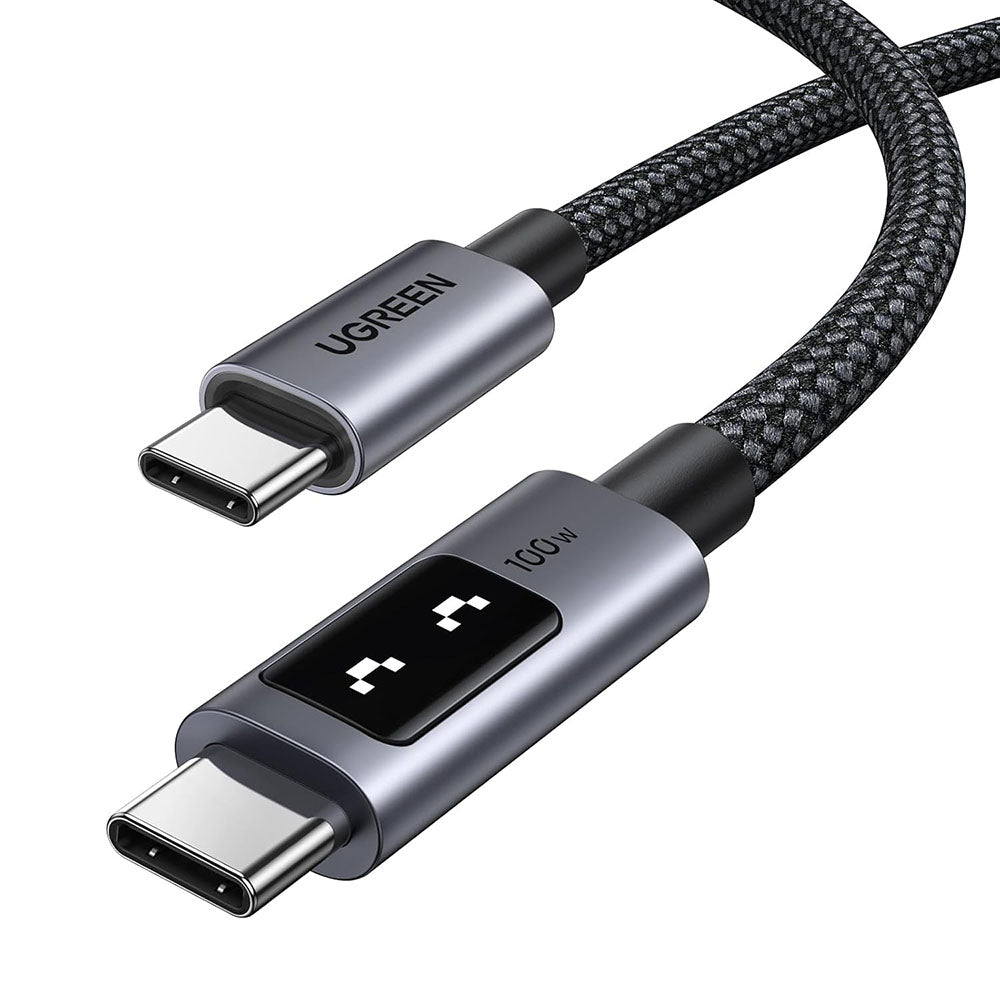 Kabel za podatke i punjenje USB-C - USB-C UGREEN L509, 100W, 1m, Sivi