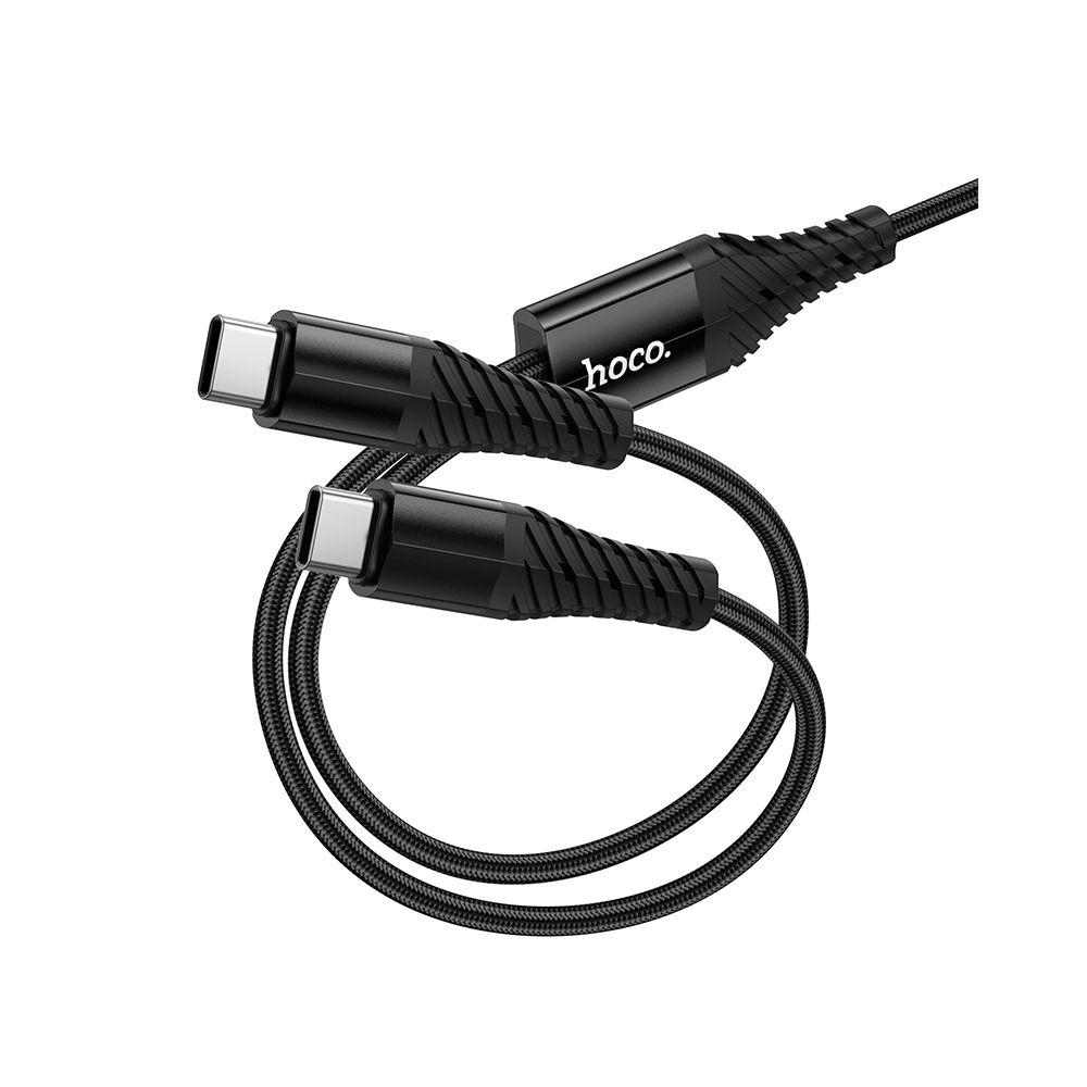 USB-C punjački kabel - 2 x USB-C HOCO X123, 10W, 1m, Crni