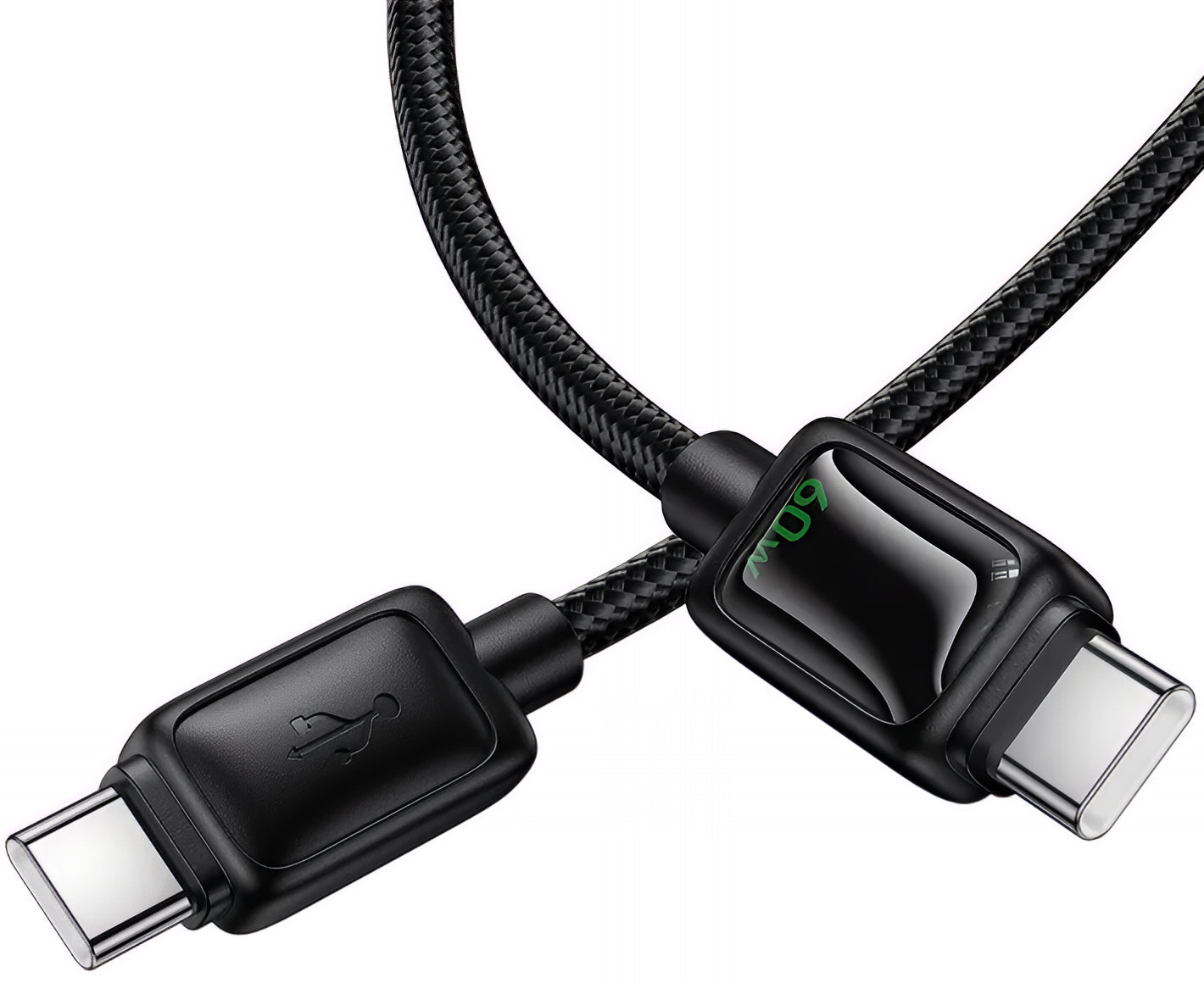 Kabel za podatke i punjenje USB-C - USB-C HOCO U146, 60W, 1.2m, Crni