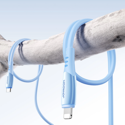 Kabel za podatke i punjenje USB-C - Lightning Joyroom S-A59 Vibrant, 30W, 1.2m, Plavi