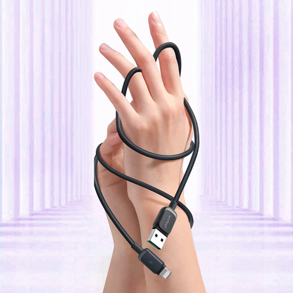 USB-A kabel za prijenos podataka i punjenje - Lightning Joyroom S-A14, 18W, 1.2m, Crna