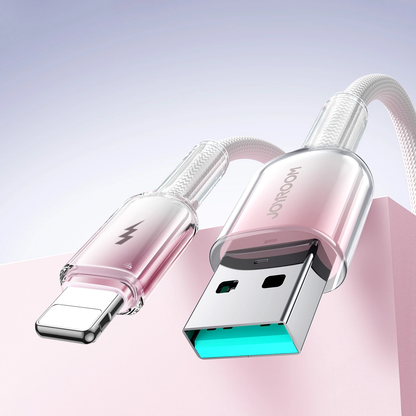 Kabel za prijenos podataka i punjenje USB-A - Lightning Joyroom S-A42, 18W, 1.2m, Bijela