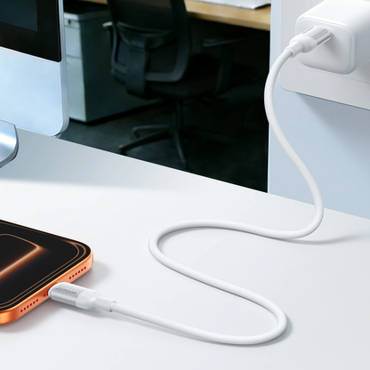 USB-C - USB-C kabel za prijenos podataka i punjenje Joyroom S-A62 Lively, 60W, 1.2m, Bijela