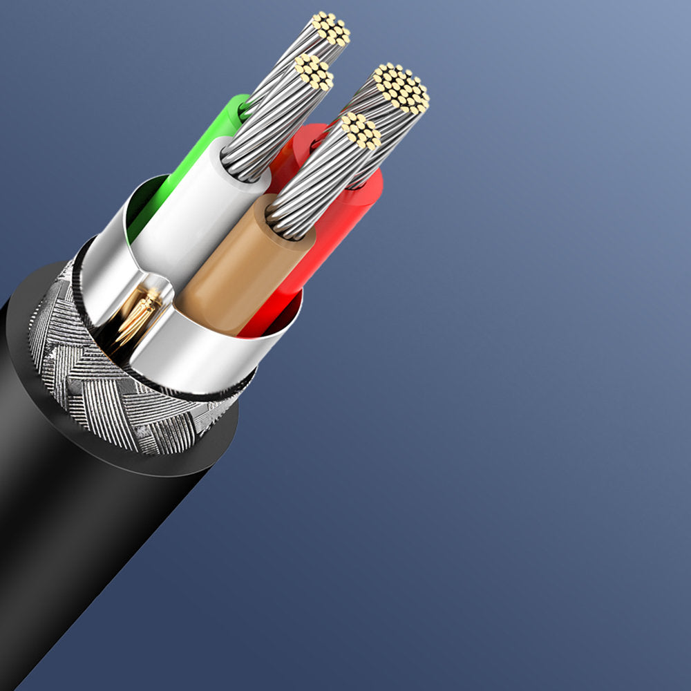 Kabel za Prijenos Podataka i Punjenje USB-C - USB-C UGREEN US286, 60W, 2m, Crni