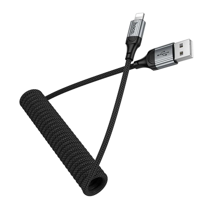 Kabel za podatke i punjenje USB-A - Lightning HOCO X121, 27W, 1.5m, Crni
