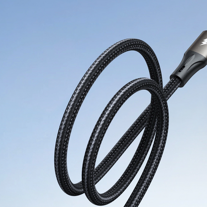 Kabel za podatke i punjenje USB-A - USB-C Joyroom S-A25 Light-Speed, 100W, 1.2m, Crni