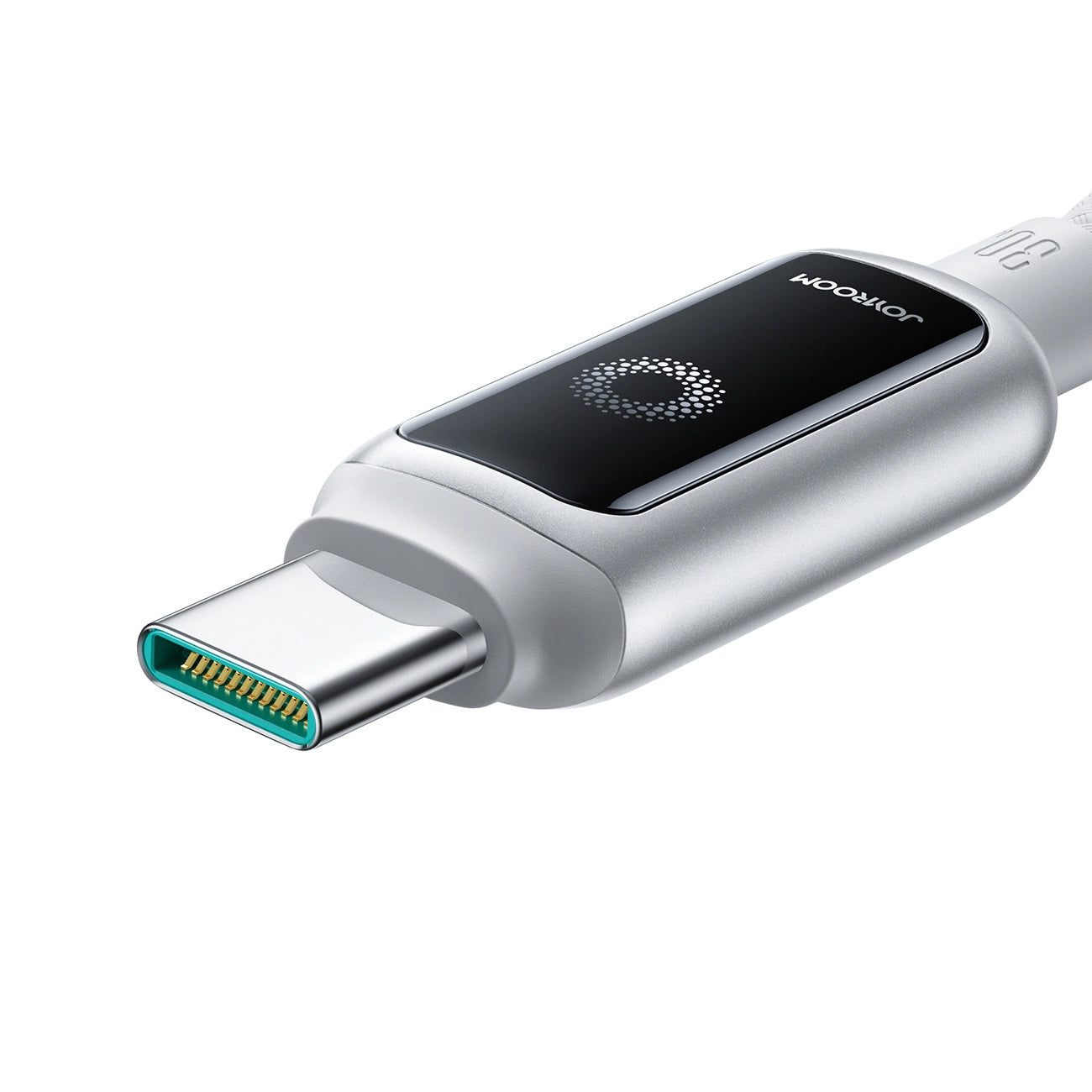 Kabel za podatke i punjenje USB-C - USB-C Joyroom S-A55 StarFlight Display, 100W, 1.2m, Bijeli