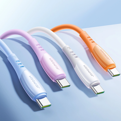 Kabel za podatke i punjenje USB-C - USB-C Joyroom S-A59 Vibrant, 60W, 1.2m, Plavi