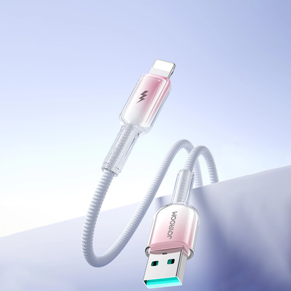 Kabel za prijenos podataka i punjenje USB-A - Lightning Joyroom S-A42, 18W, 1.2m, Bijela