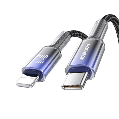 USB-C kabel za prijenos podataka i punjenje - Lightning Joyroom S-A42, 30W, 1.2m, Crna