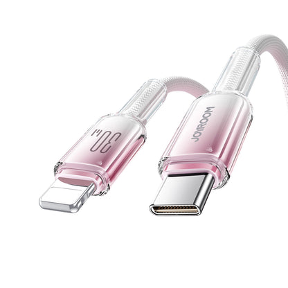 USB-C kabel za prijenos podataka i punjenje - Lightning Joyroom S-A42, 30W, 1.2m, Bijela