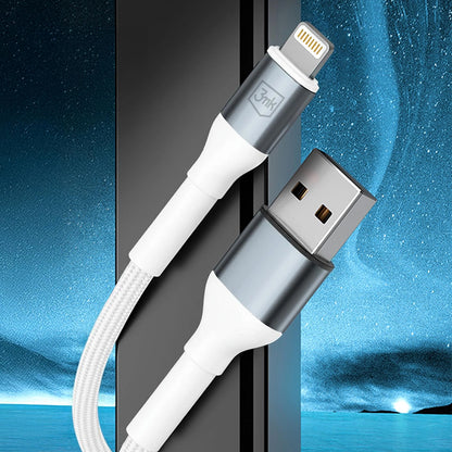 Kabel za podatke i punjenje USB-A - Lightning 3MK Hyper N, 12W, 2m, Bijeli