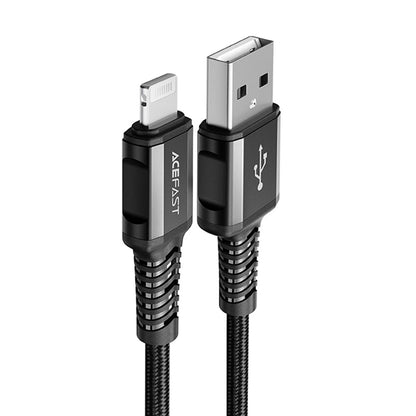Kabel za podatke i punjenje USB-A - Lightning Acefast C1-02, 18W, 1.2m, Crni