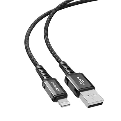 Kabel za podatke i punjenje USB-A - Lightning Acefast C1-02, 18W, 1.2m, Crni