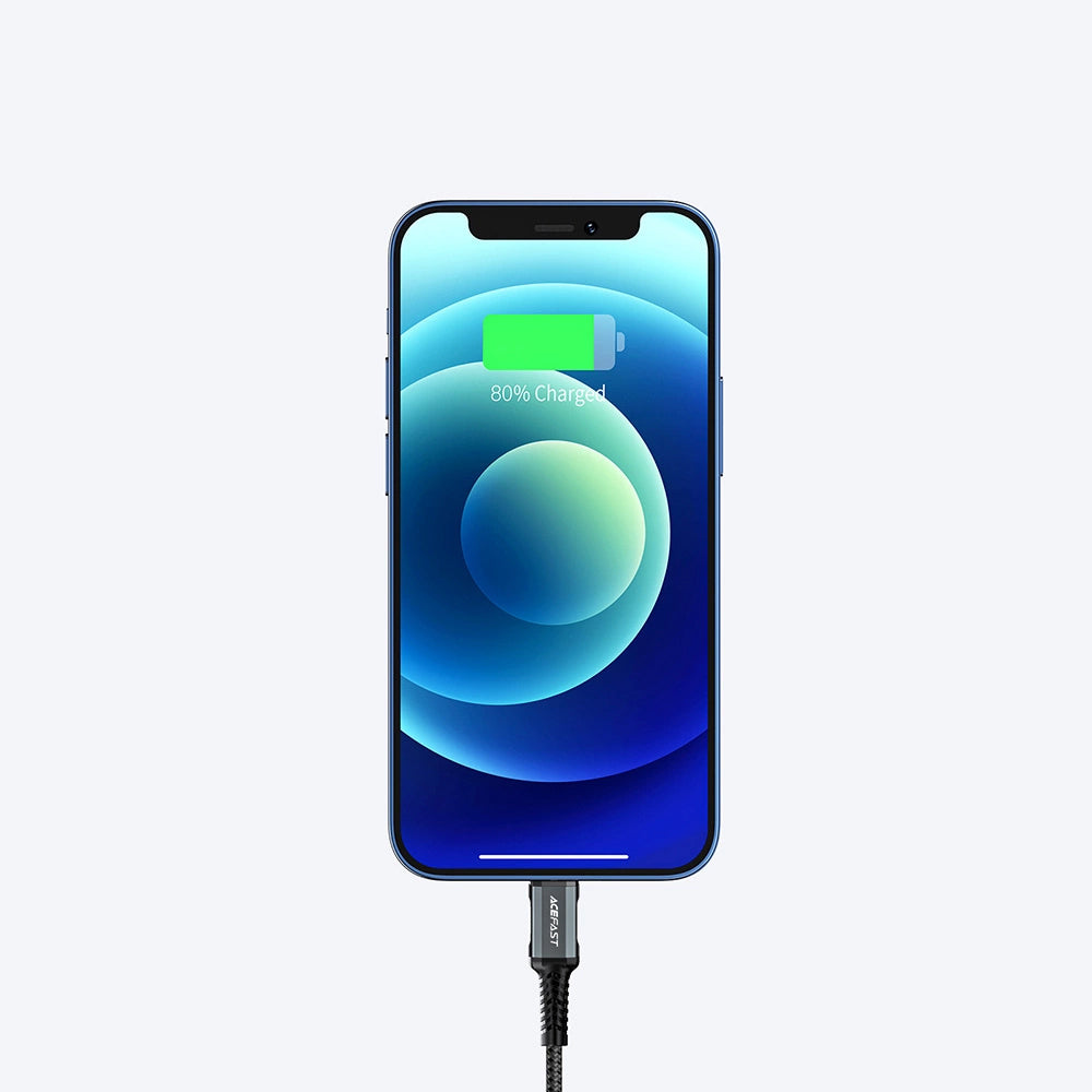 Kabel za podatke i punjenje USB-A - Lightning Acefast C1-02, 18W, 1.2m, Crni