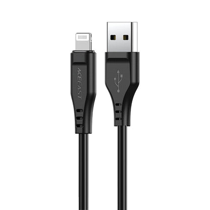 Kabel za podatke i punjenje USB-A - Lightning Acefast C3-02, 18W, 1.2m, Crni