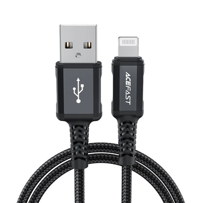 Kabel za podatke i punjenje USB-A - Lightning Acefast C4-02, 18W, 1.8m, Crni