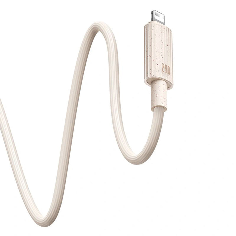 Kabel za podatke i punjenje USB-A - Lightning Baseus Habitat, 18W, 2m, Zelen P10360200631-01