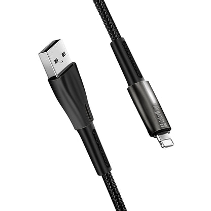 Kabel za podatke i punjenje USB-A - Lightning ColorWay CW-CBUL035, 18W, 1m, Crni