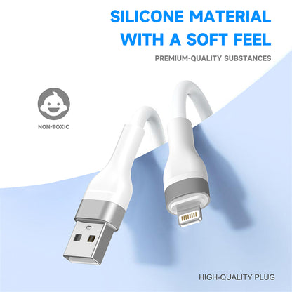 Kabel za podatke i punjenje USB-A - Lightning Lito LD02L, 18W, 1.2m, Bijeli