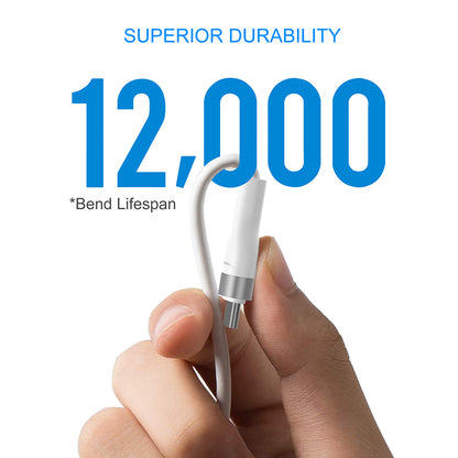 Kabel za podatke i punjenje USB-A - Lightning Lito LD02L, 18W, 1.2m, Bijeli
