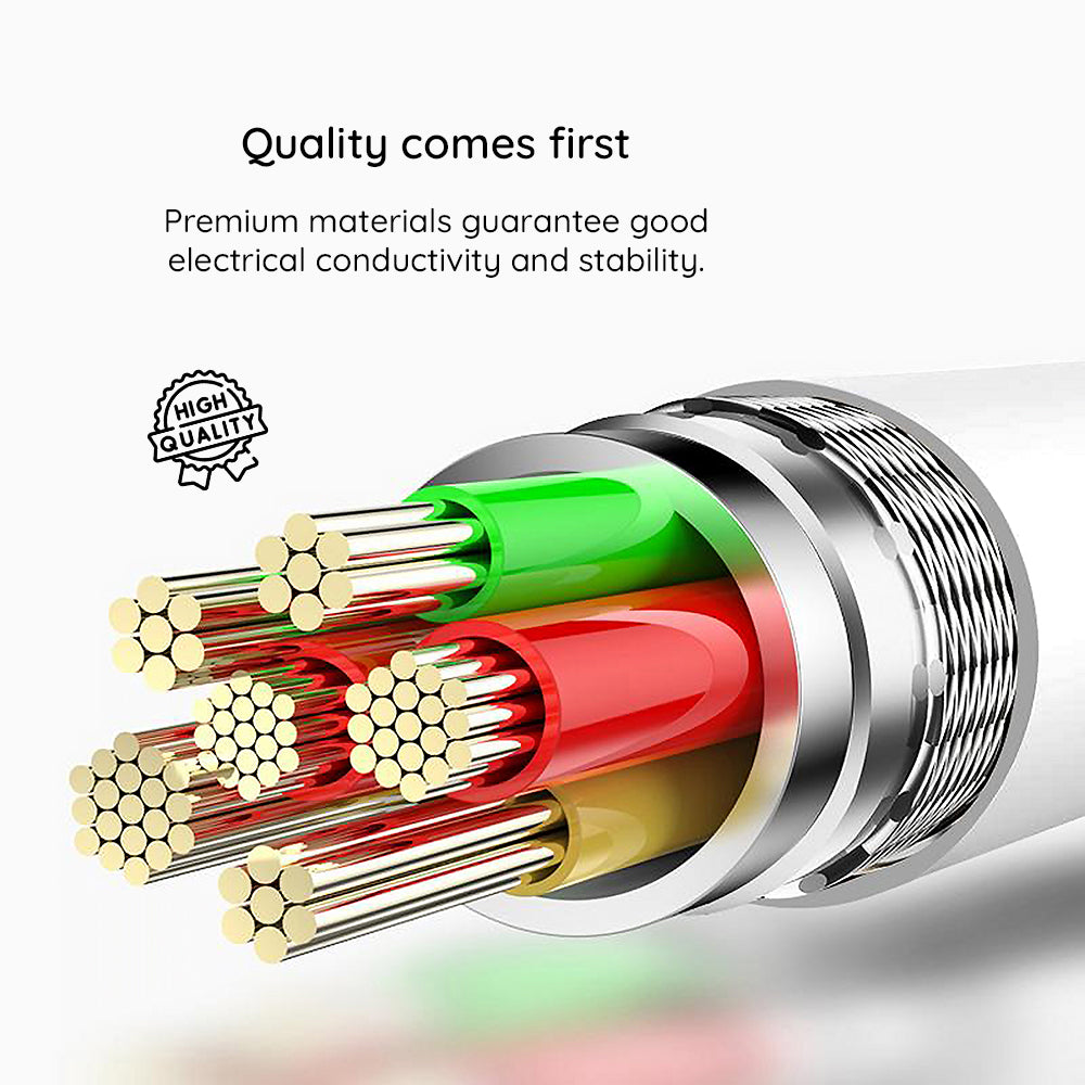 Kabel za podatke i punjenje USB-A - Lightning Lito LD03L, 18W, 1m, Bijeli