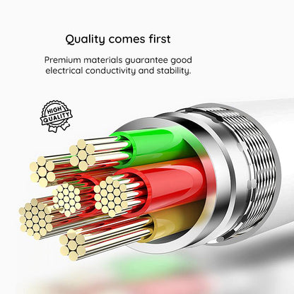 Kabel za podatke i punjenje USB-A - Lightning Lito LD03L, 18W, 1m, Bijeli