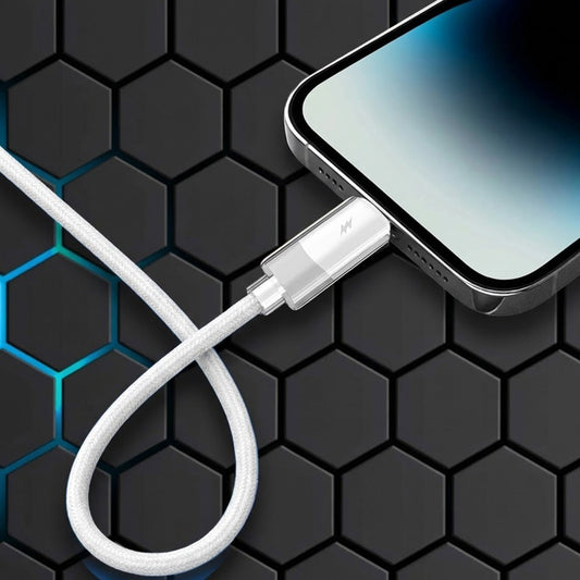 Kabel za podatke i punjenje USB-A - Lightning Lito LD07, 60W, 1m, Bijeli