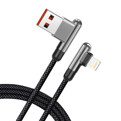 Kabel za podatke i punjenje USB-A - Lightning Lito LD13L, 18W, 1m, Crni