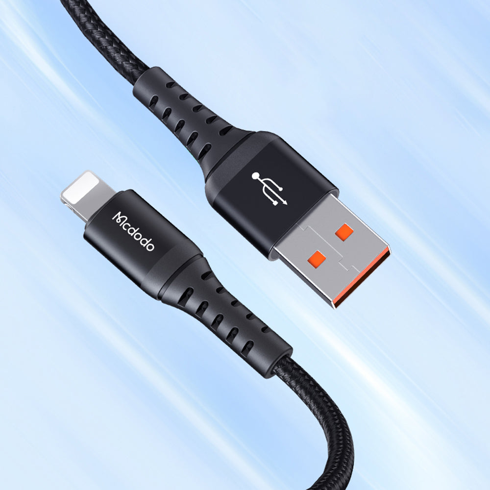Kabel za podatke i punjenje USB-A - Lightning McDodo CA-2261, 18W, 1m, Crni