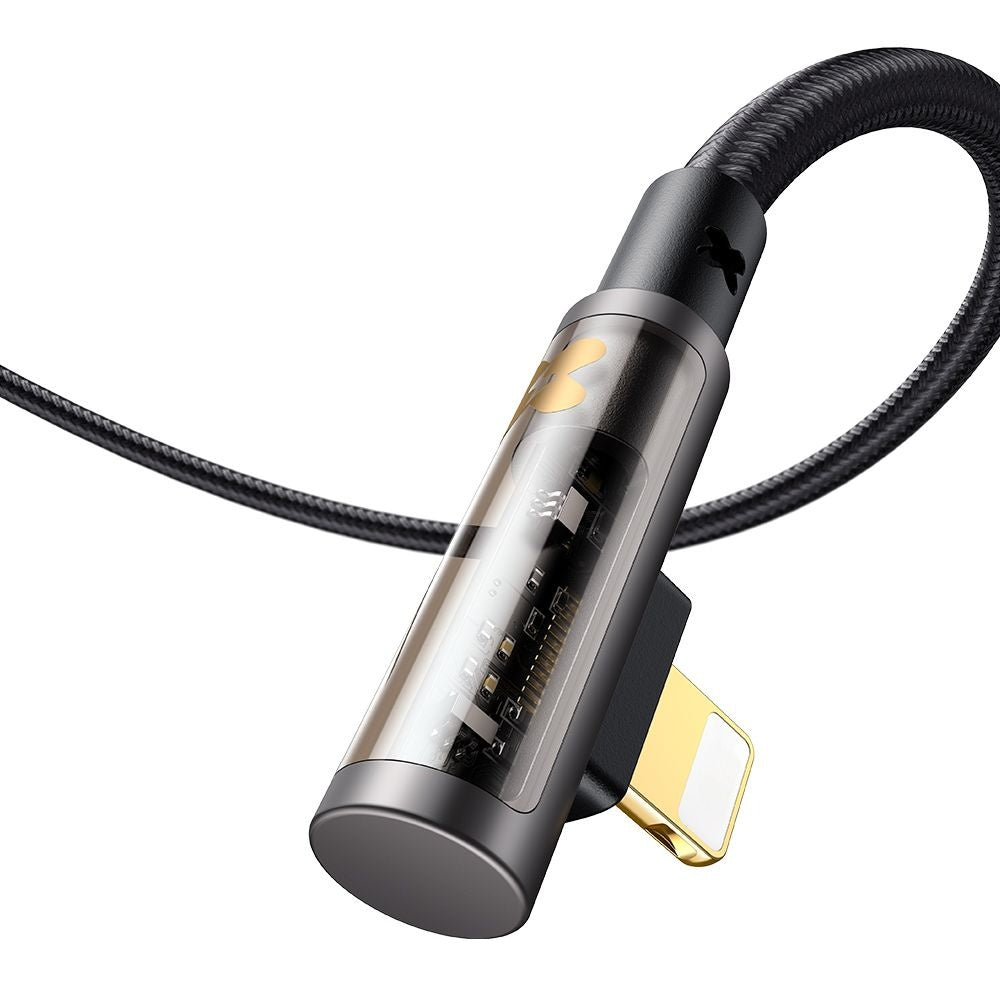 Kabel za podatke i punjenje USB-A - Lightning McDodo CA-3510 Angled, 18W, 1.2m, Crni